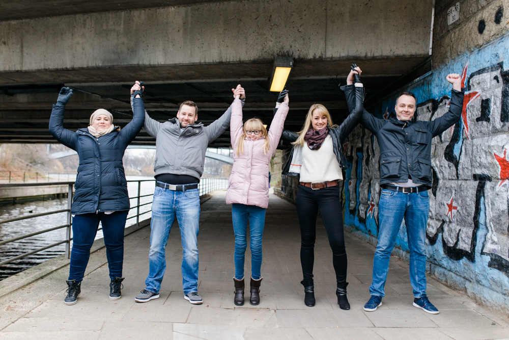 Familienshooting an der Alster